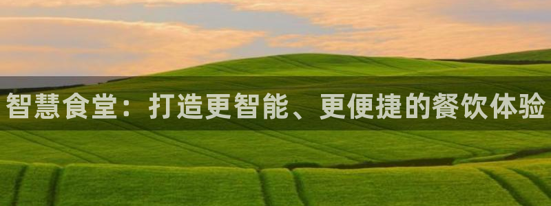 尊龙凯时老板是谁：智慧食堂：打造更智能、更便捷的餐饮体验